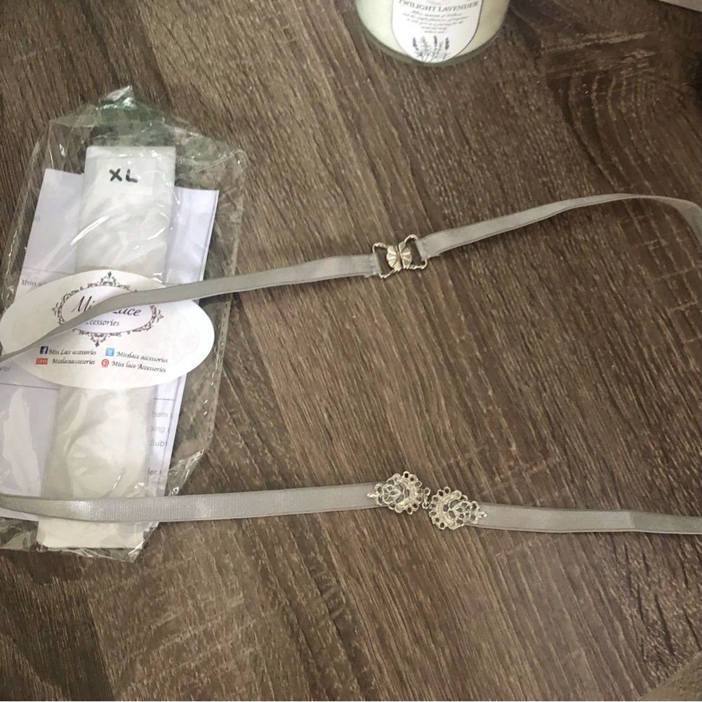 NWT Etsy thin silver belt! 2 for the Price of 1